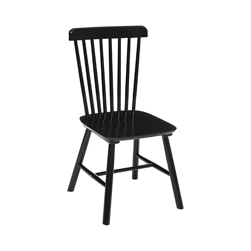 Atmosphera - Chaise En Bois Isabel Noire