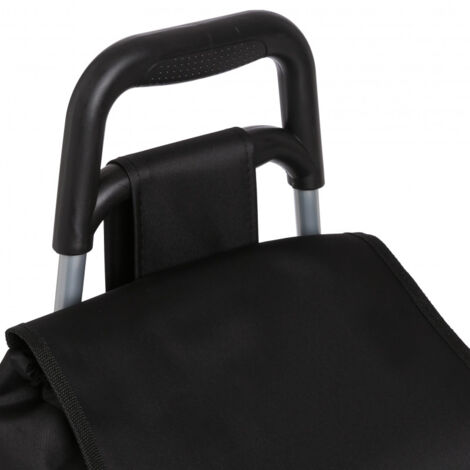 Atmosphera – Chariot de marché pliable 2 roues – Structure en acier – Sac imperméable 30L – Dimensions L. 35 x P. 28,5 x H. 91,5 cm