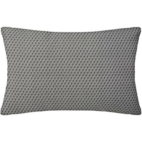 Atmosphera – Coussin décoratif déhoussable en coton gris 30 x 50 cm – Garnissage épais en polyester – Entretien facile en machine - OTTO 30 X