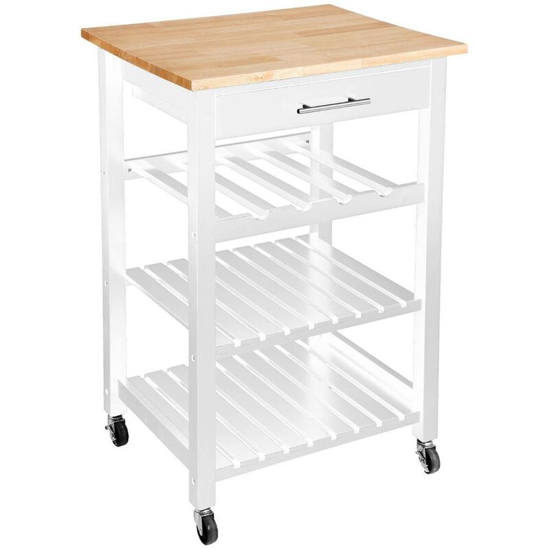 Atmosphera - Desserte petit modèle Claude blanc créateur d'intérieur