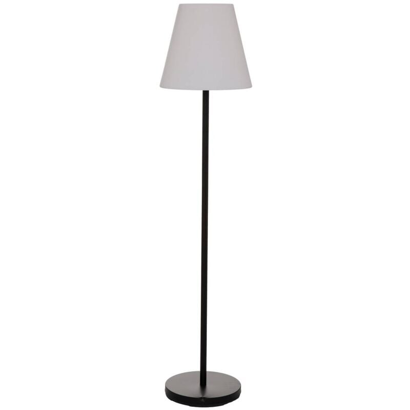 Lampadaire d extérieur Rony métal blanc H150cm Atmosphera créateur d'intérieur