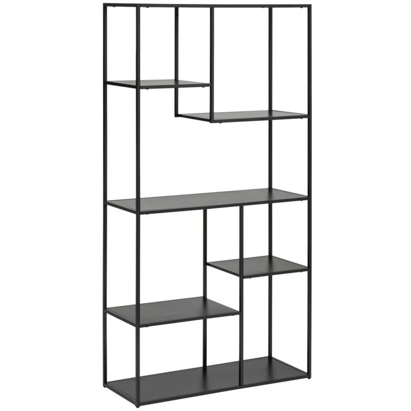 Atmosphera - tagère Gota métal noir 90x180cm créateur d'intérieur