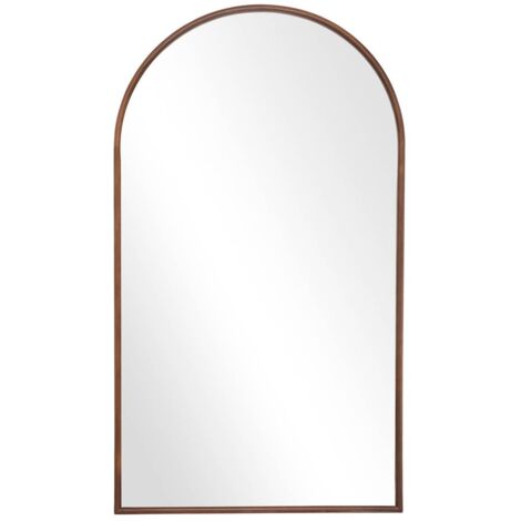 Atmosphera – Miroir sur pied 78x140cm en bois de peuplier et aluminium – Installation à suspendre – Design moderne pour intérieur élégant