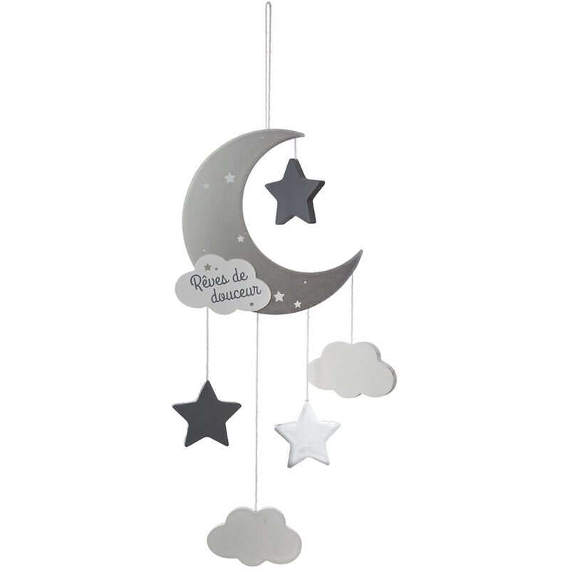 

Movil infantil modelo luna color gris - Atmosphera