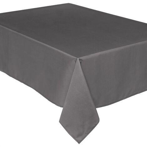 Atmosphera – Nappe rectangulaire anti-tâche 140x240cm en polyester – Entretien facile – Pour salle à manger et occasions spéciales