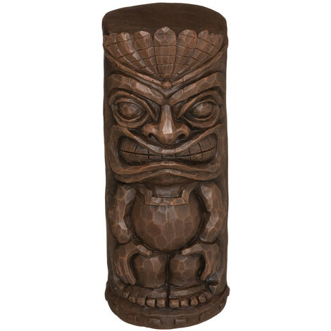 Atmosphera - Objet décoratif Totem Tiki en magnésie H 43 cm