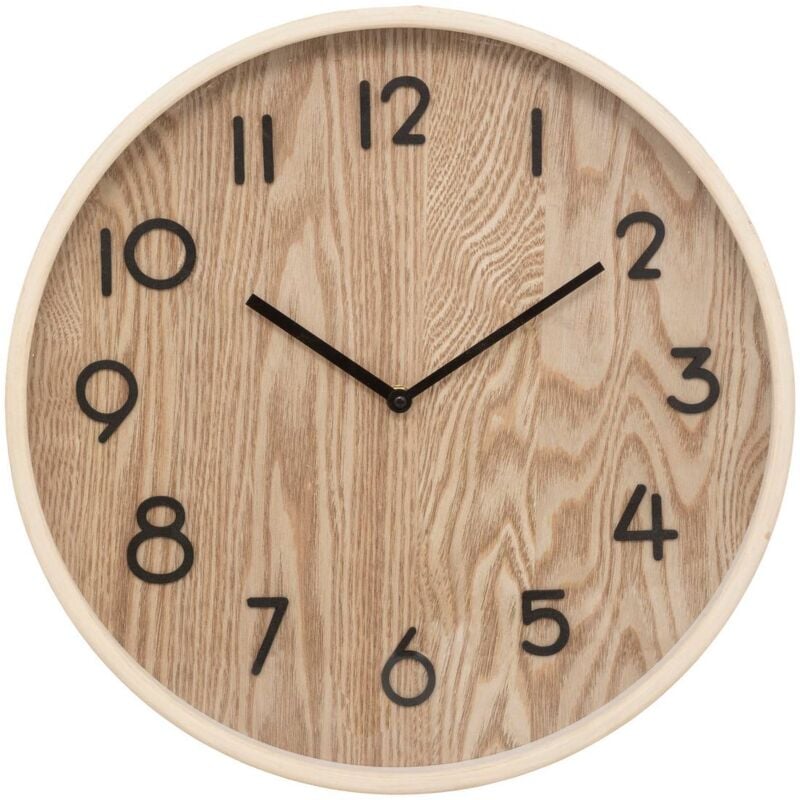 Atmosphera - Horloge Ivana beige D38cm créateur d'intérieur