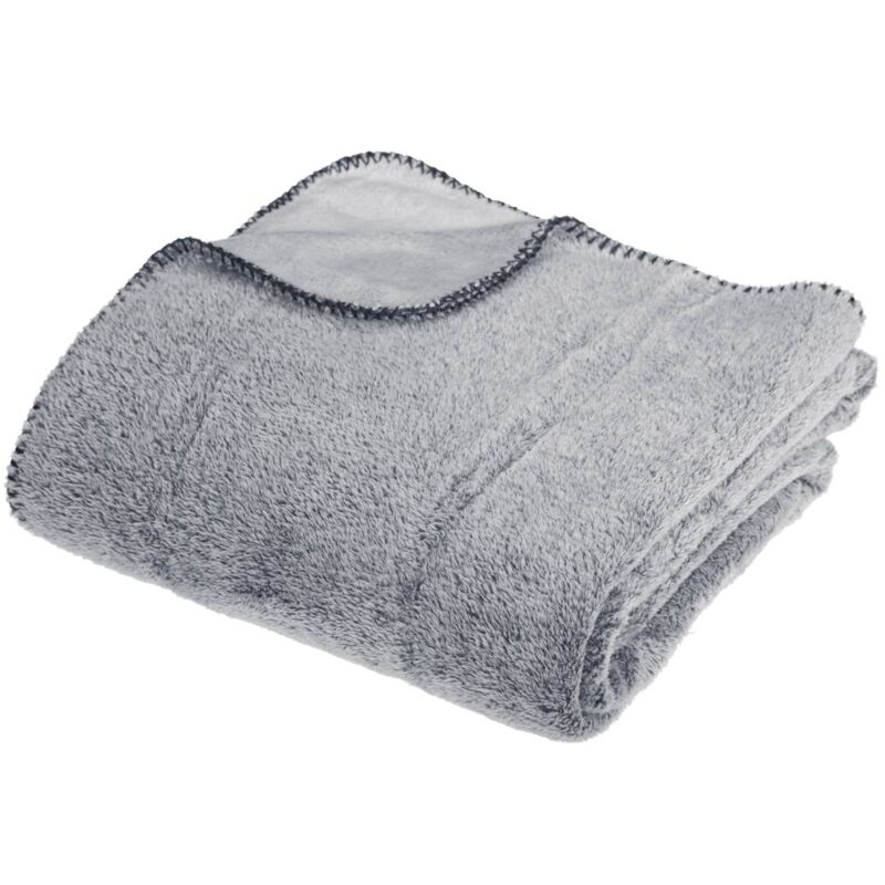 Plaid Colyn en flanelle 130x180cm Atmosphera créateur d'intérieur