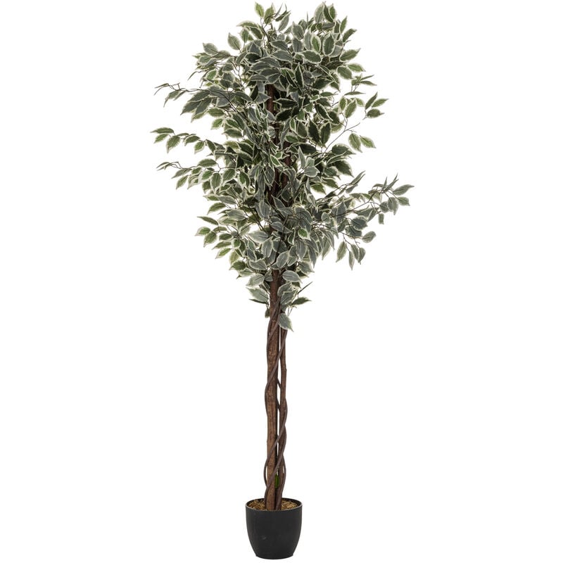 Atmosphera - Ficus artificiel H180 cm Vert