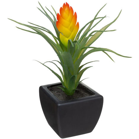 Atmosphera Plante Artificielle Oiseau De Paradis En Pot H16 Cm Colonial