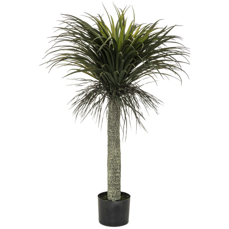 Atmosphera - Plante artificielle Yucca en pot h 150 cm Vert