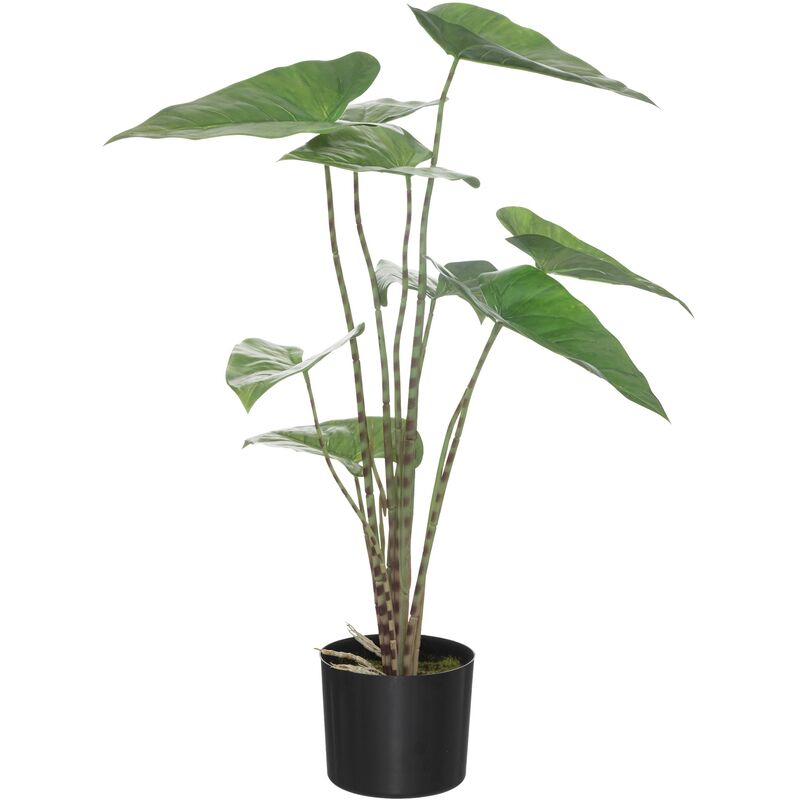 Zebrina Pot de Ciment Artificiel H75 cm - Atmosphera
