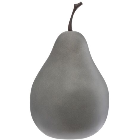 Atmosphera - Poire décorative en Résine pour extérieur ou intérieur D 20 cm
