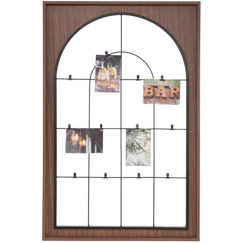 Porte-photos Nais bois et métal 62x95cm Atmosphera créateur d'intérieur