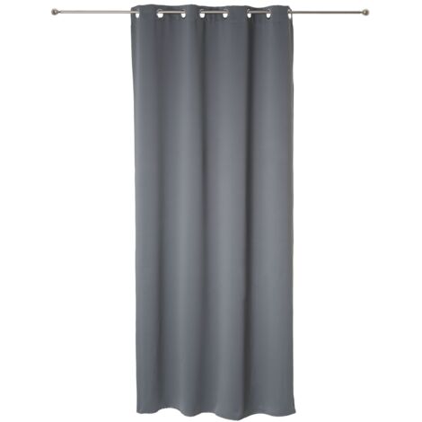Atmosphera – Rideau occultant 140x260 cm en polyester – Protection optimale contre la lumière – Design sobre et élégant pour toutes décorations