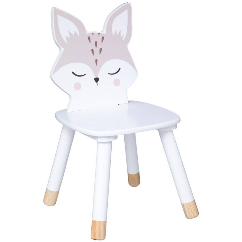 Sedia Per Bambini In Volpe Bianca Atmosphera Cr ateur D'Int rieur