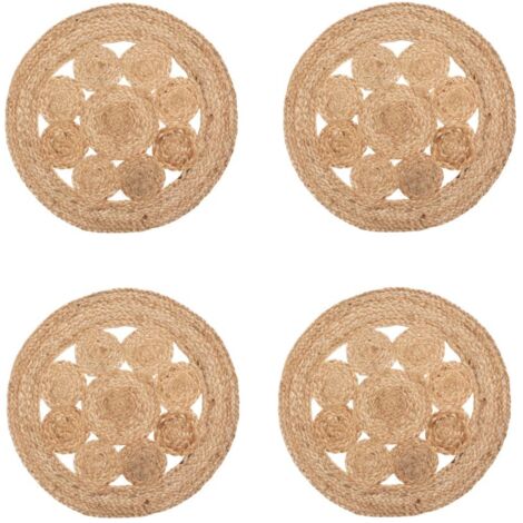 Set de Table Déco Happy Pop 38cm Gris