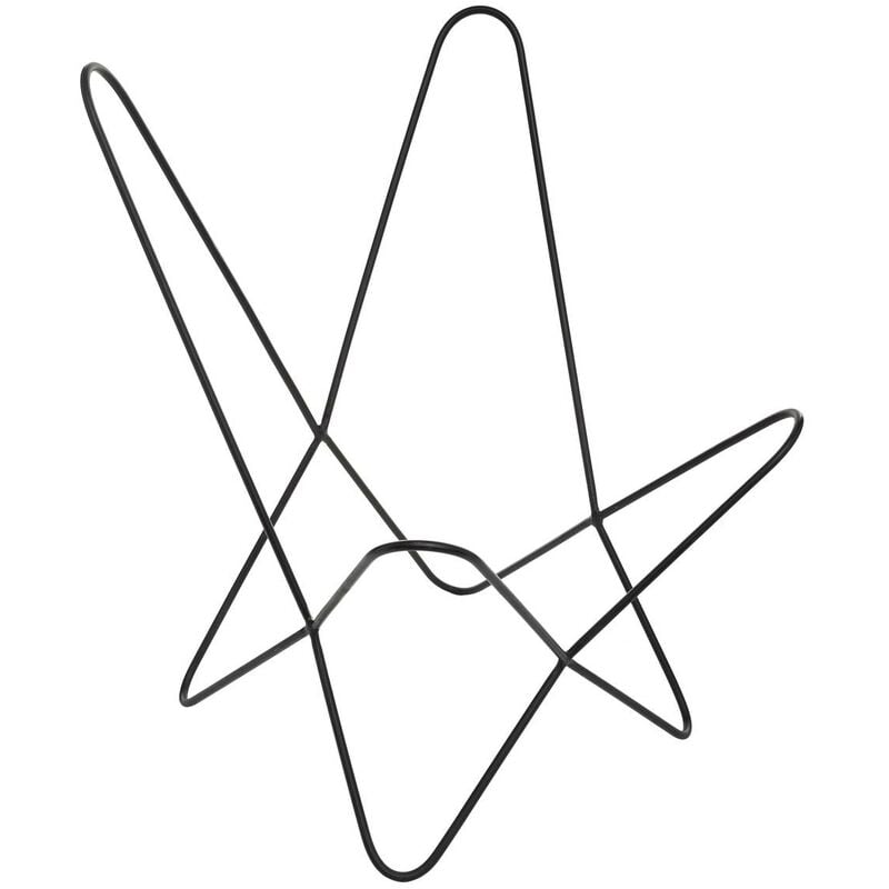 Atmosphera - Structure fauteuil Dario métal noir créateur d'intérieur