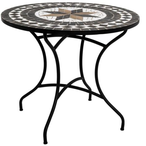 Base De Table Ronde En Fer Forgé Main – Diamètre 65 Cm X H60 Cm – Biscottini