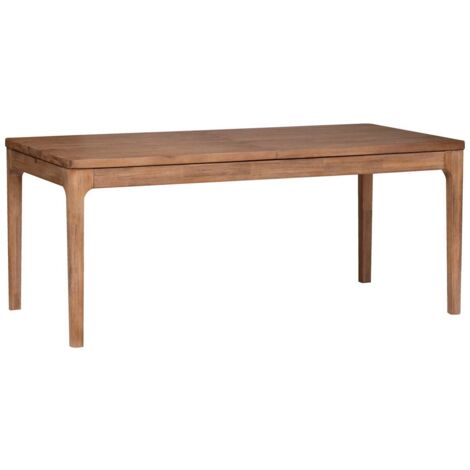 Atmosphera – Table extensible en bois d'acacia 180-260cm – Rallonges incluses – Pour repas conviviaux – Montage facile - L180-260cm