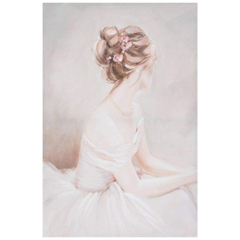 Atmosphera - Toile Danseuse bois bois 60x90cm créateur d'intérieur