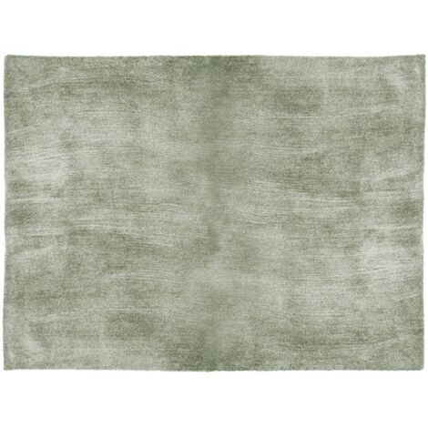 Atmosphera – Tapis berbère rectangulaire 160 x 230 cm en polyester kaki – Lavable en machine – Design moderne pour intérieur contemporain - KAKI 160 X