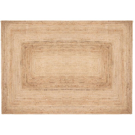 Atmosphera – Tapis en jute végétal 160x230 cm – Naturel – Entretien facile – Tapis tendance pour intérieur élégant