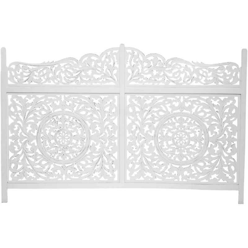Tête de lit Fanny blanc L180cm - Atmosphera créateur d'intérieur