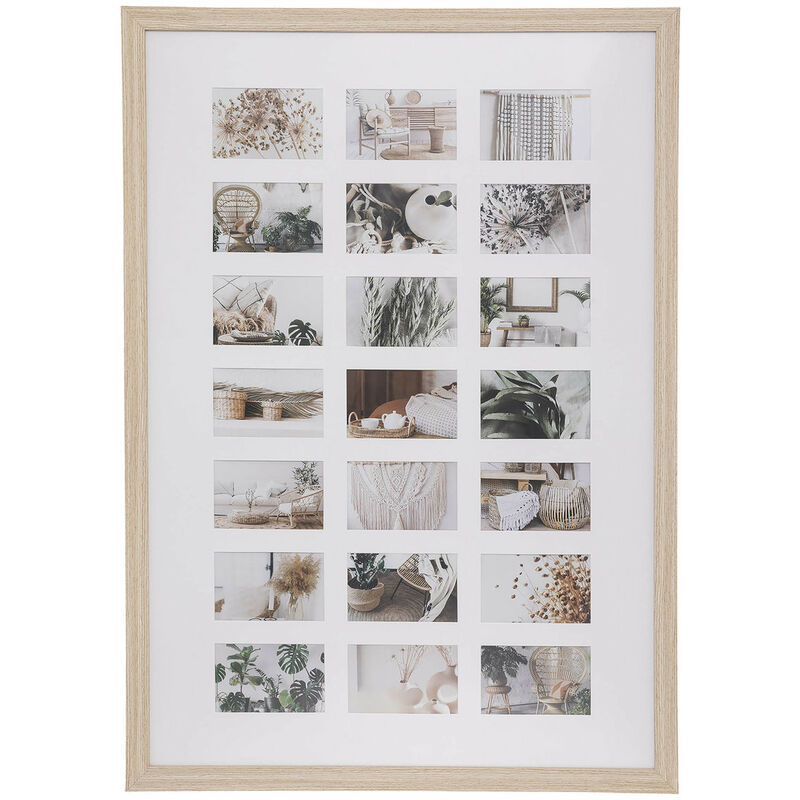 Multicadre pour photos etienne, 21 photos 10 x 15 cm