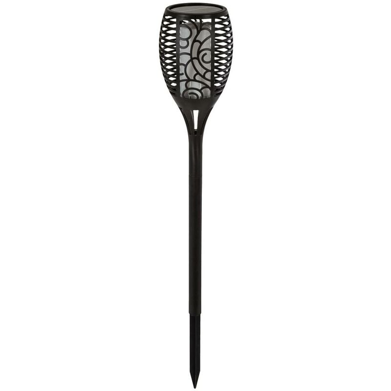 Torche solaire Lita noir H78cm Atmosphera créateur d'intérieur