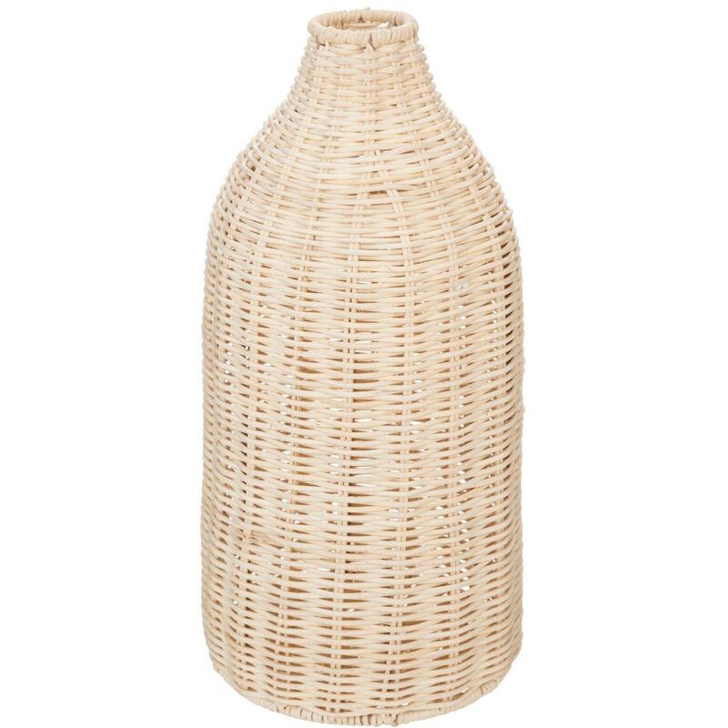 Vase décoratif en rotin tressé Seav, 32 cm