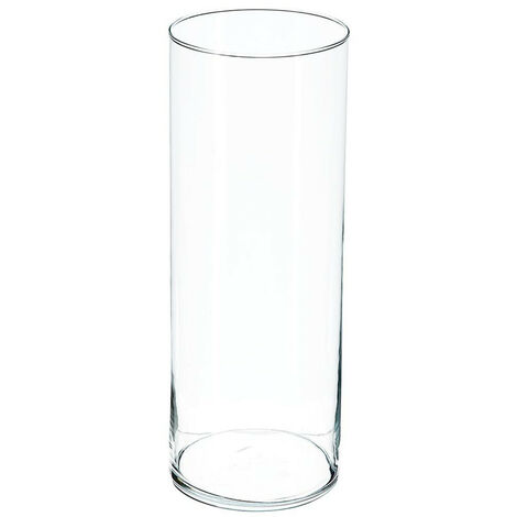 Atmosphera - Vase cylindre transparent H40 - Transparent