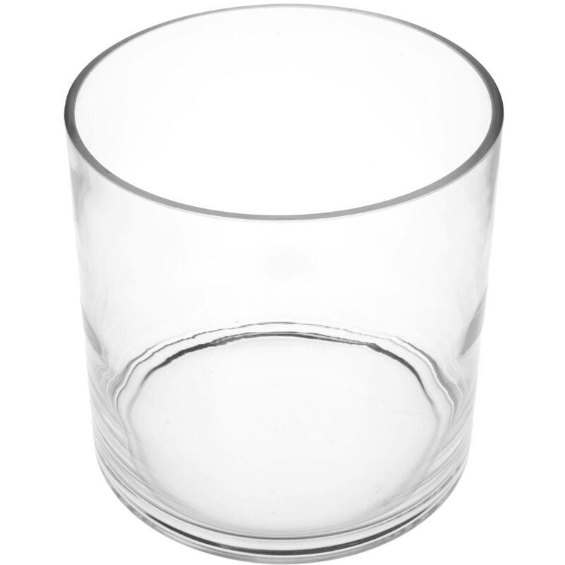 Vase cylindre verre H18cm Atmosphera créateur d'intérieur