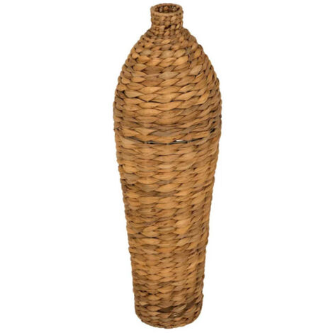 Atmosphera – Vase déco jacinthe 57cm naturel – Design haut – D. 18cm – Élément décoratif pour intérieur élégant