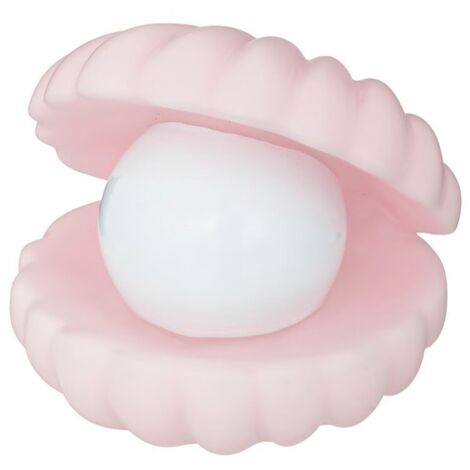 Atmosphera – Veilleuse enfant coquillage sirène 11,3cm rose – Éclairage blanc chaud – Matière PVC – Piles incluses 3 x LR44