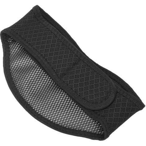 Atmungsaktive Moxibustionshalsbandage aus Mesh gegen Nackenschmerzen – Schwarz