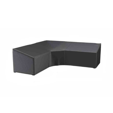 Atmungsaktive Schutzhülle für L-förmige Lounge-Sets 270x270x90xH65/90 cm