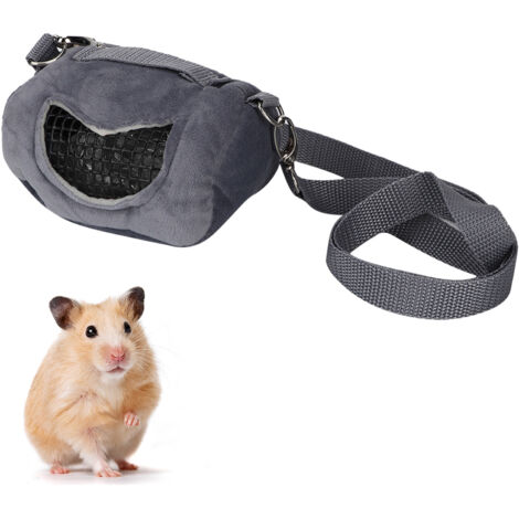Atmungsaktive, tragbare Tragetasche für Kleintiere: Hamster, Meerschweinchen, Eichhörnchen und Chinchilla