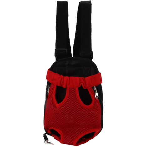 Atmungsaktiver Rucksack für Hunde und Katzen, leichter und verstellbarer Brustrucksack für Haustiere, zum Wandern, Reisen, Haustierzubehör