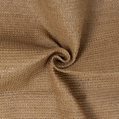 Atmungsaktives Sonnensegel Sand 3 x 5 m