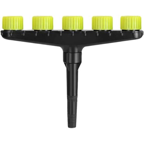 Atomiseur agricole Jardin Arrosage Buse Douche Atomisation Irrigation Outil Taille du volume d'eau réglable (5 têtes)