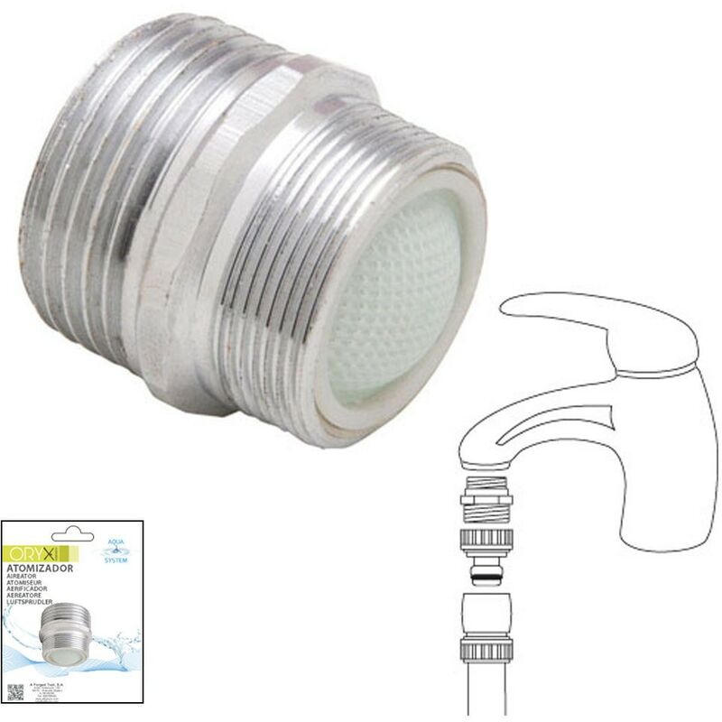 

Atomizador Adaptador M24 x 3/4'' - NEOFERR.. - Saturnia