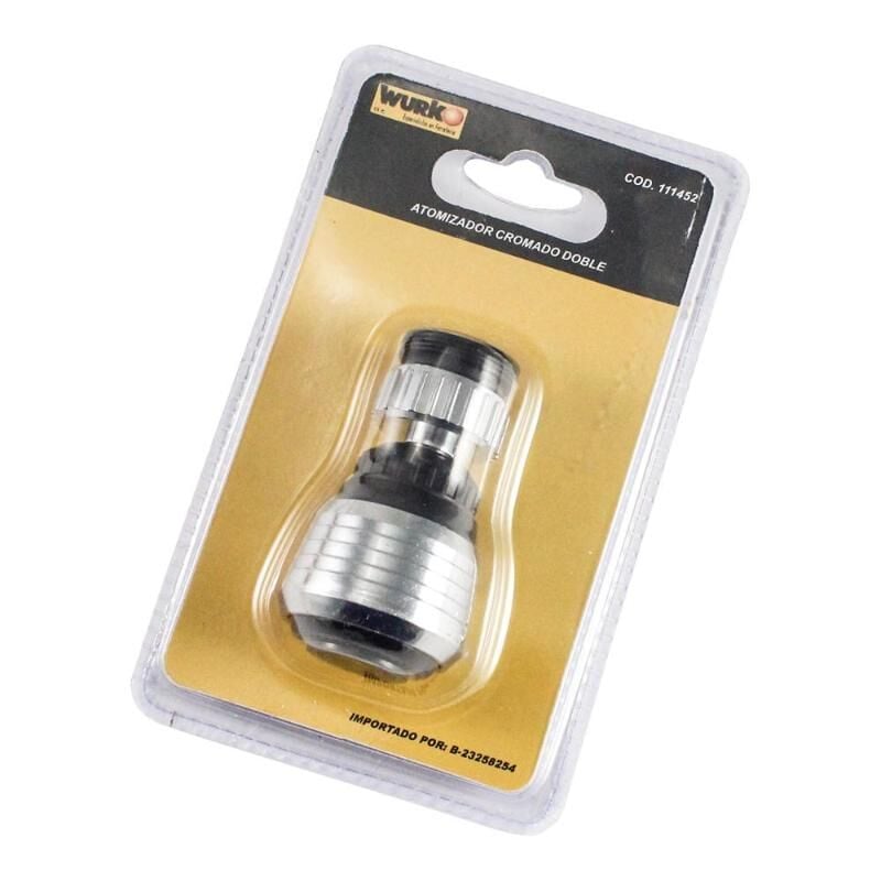 

Atomizador cromado doble 90255