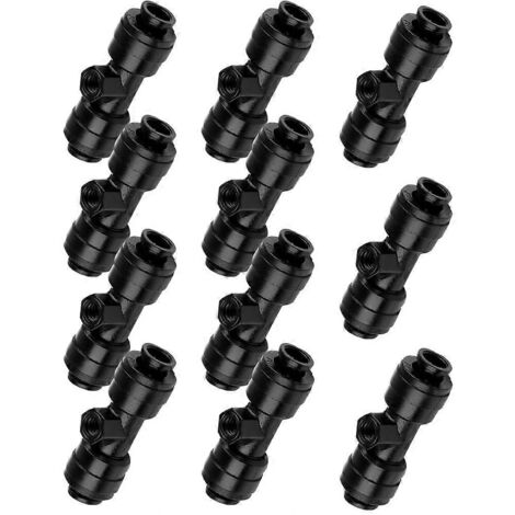Atomization Sprayer 11Pcs Black Irrigation Tool for Garden Use with Removable Nozzle Cleaning