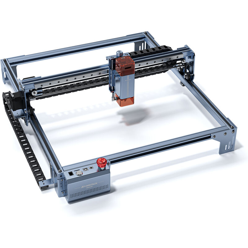 Atomstack Maker A10 V2 Graveur laser 10-12 w Machine de découpe et gravure haute vitesse Laser ultra fin à mise au point fixe avec zone de gravure