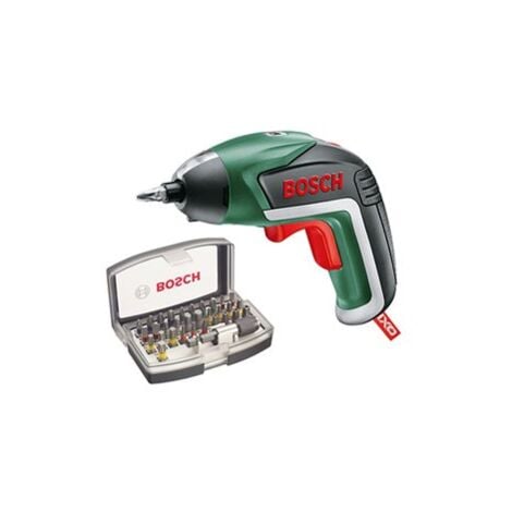 Atornillador Bosch IXO con set de 32 puntas 0.603.9A8.00S