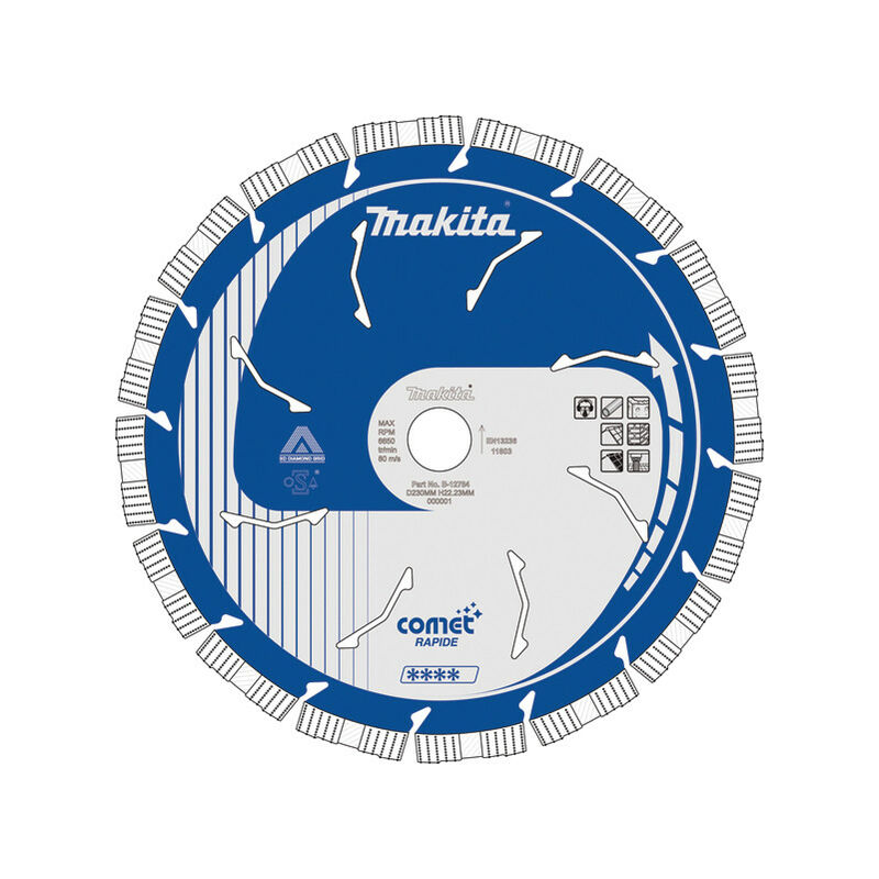 

Makita B-12784 Disco Diamante Comet 230 Rapide H