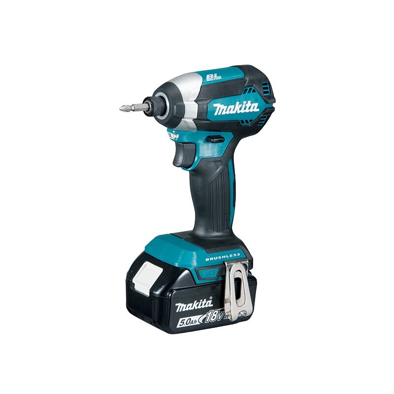 

Makita - Atornillador de impacto a batería 18V 5.0Ah BL DTD153RTJ