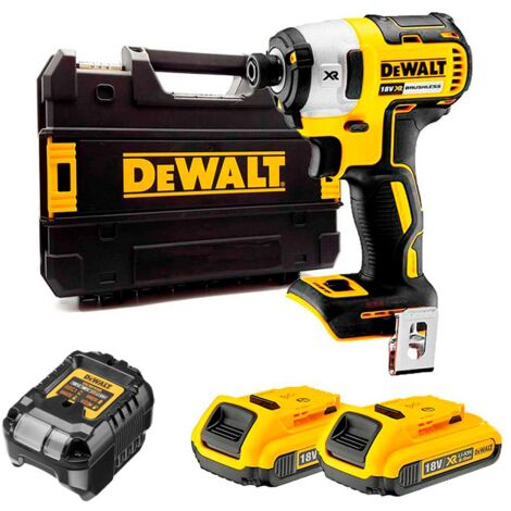 Atornillador de Impacto a Batería Dewalt DCF887D2-QW XR 18V, 2 Baterías 2Ah