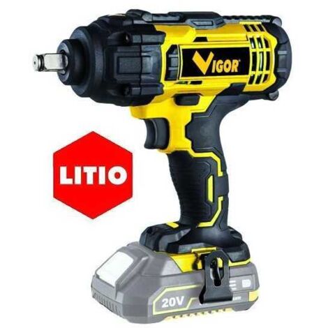 Atornillador Vigor Impulsi Vi-Ai 20/Li Sin mango 20V 3/4 Ah
